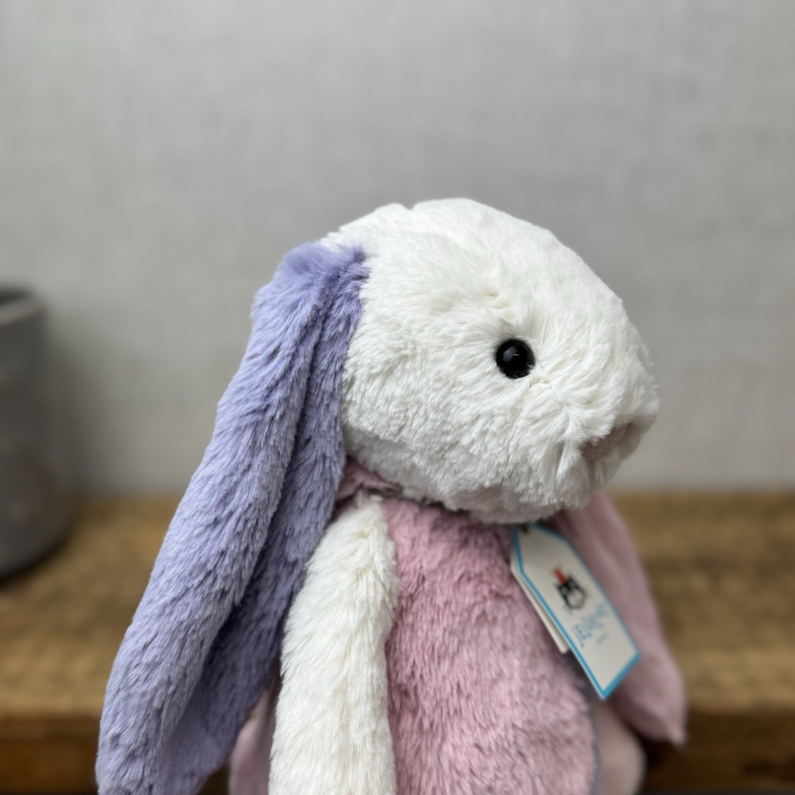 Bespoke Custom Bunny - Berry Patchwork Bunny Cream (Please See Description)