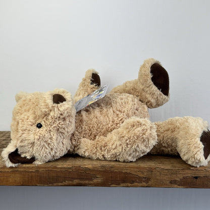 Jellycat Medium Edward Bear - Medium Golden Textured Bear Plush 12"