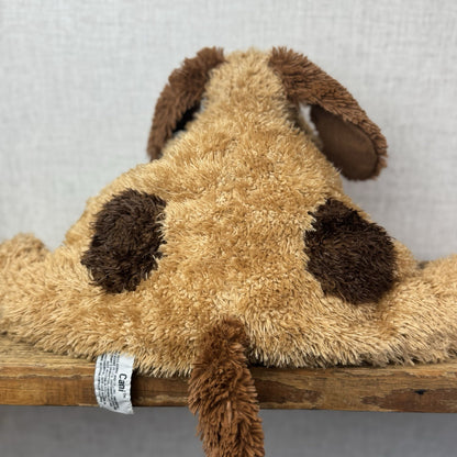 Russ Berrie Vintage Pillow Dog - Cani - Brown Floppy Beanie Dog Retired Rare 16"