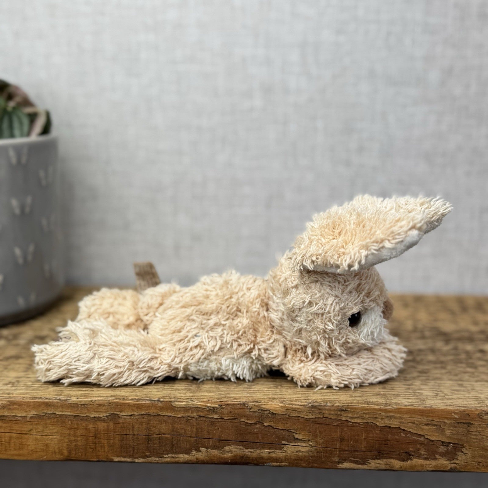 Bukowski Bears - Mini Vintage Floppy Beanie Bunny Rabbit Soft Toy Retired 8" 