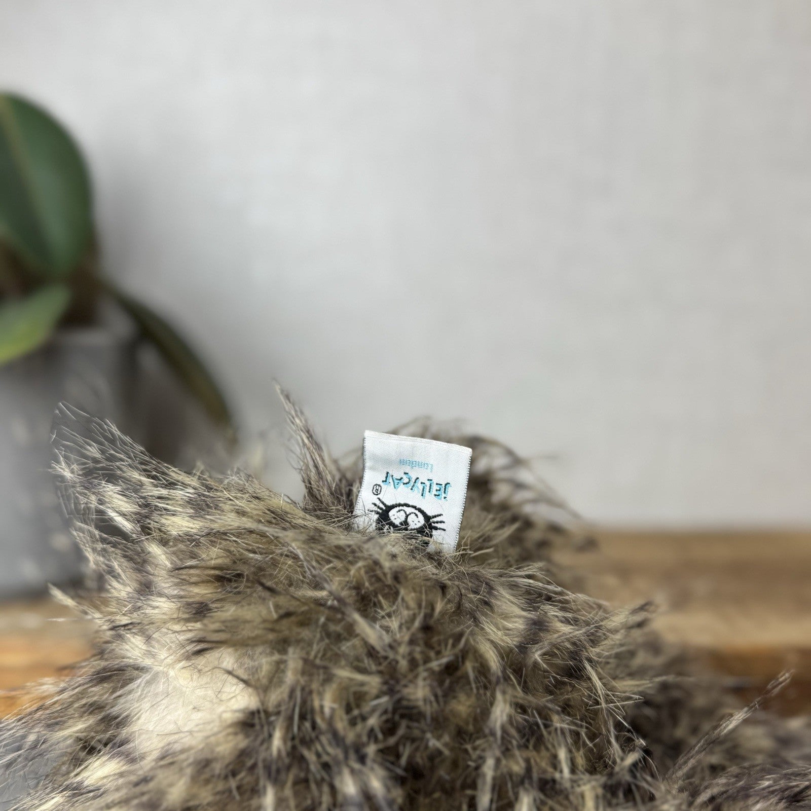 Jellycat Cyril Sloth - Fluffy Grey/brown Sloth Soft Toy Retired Rare Beanie 14”
