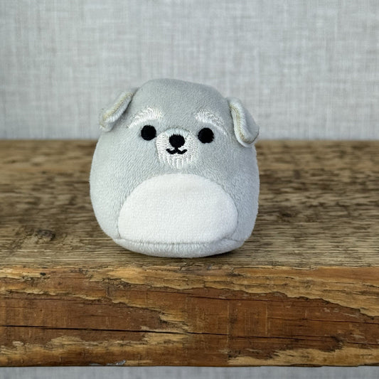 Squishmallow Squishville - Shaun Shnauzer Grey Dog Mini 2" (Multi Buy Discount)