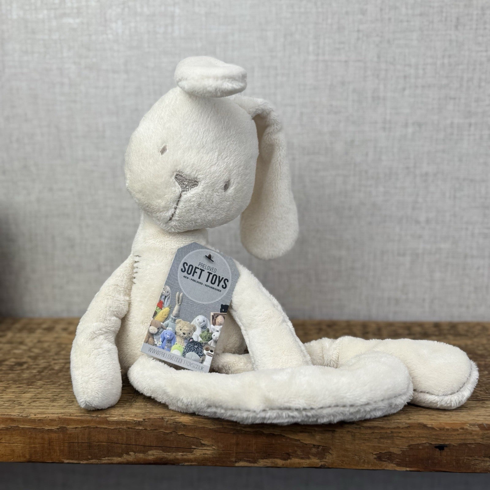 Mamas & Papas Millie & Boris Millie Bunny Rabbit Soft Toy Retired Floppy Bunny