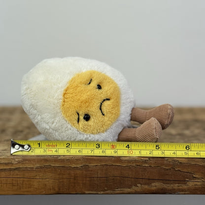 Jellycat Sorry Boiled Egg Soft Toy - Rare & Retired Sad Egg Plush Collectible 5"
