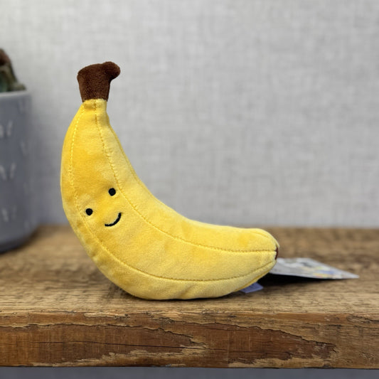 Jellycat Fabulous Fruit Banana - Banana Fruit Beanie Soft Toy Play Food (#2)