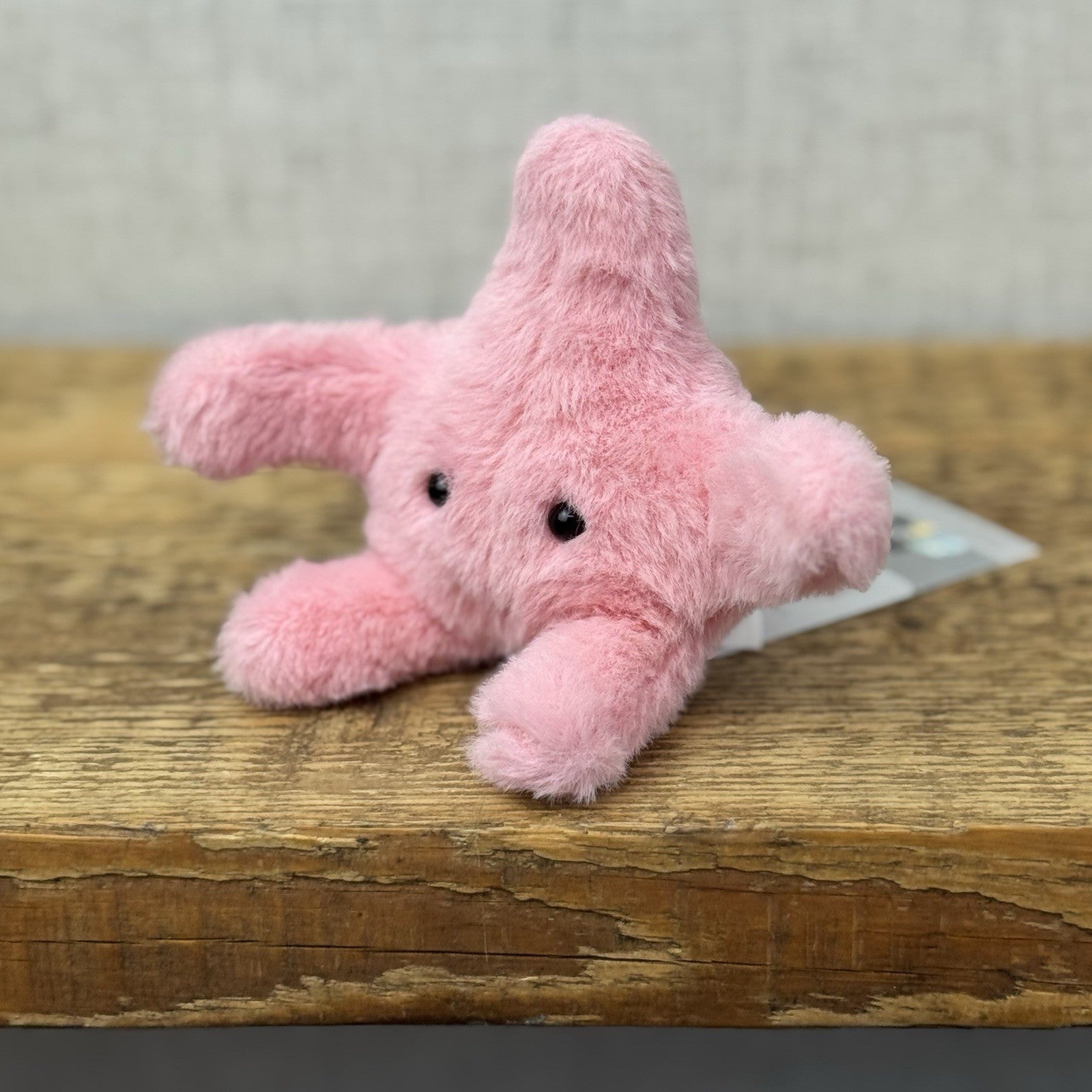 Jellycat Tiny Fluffy Starfish - Pink Starfish Soft Toy Sea Creature Retired NWOT