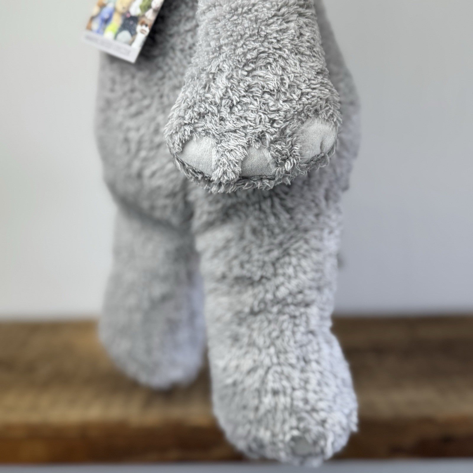 The Little White Company Elephant (Jellycat Collab) Bunglie Style Soft Toy 14"