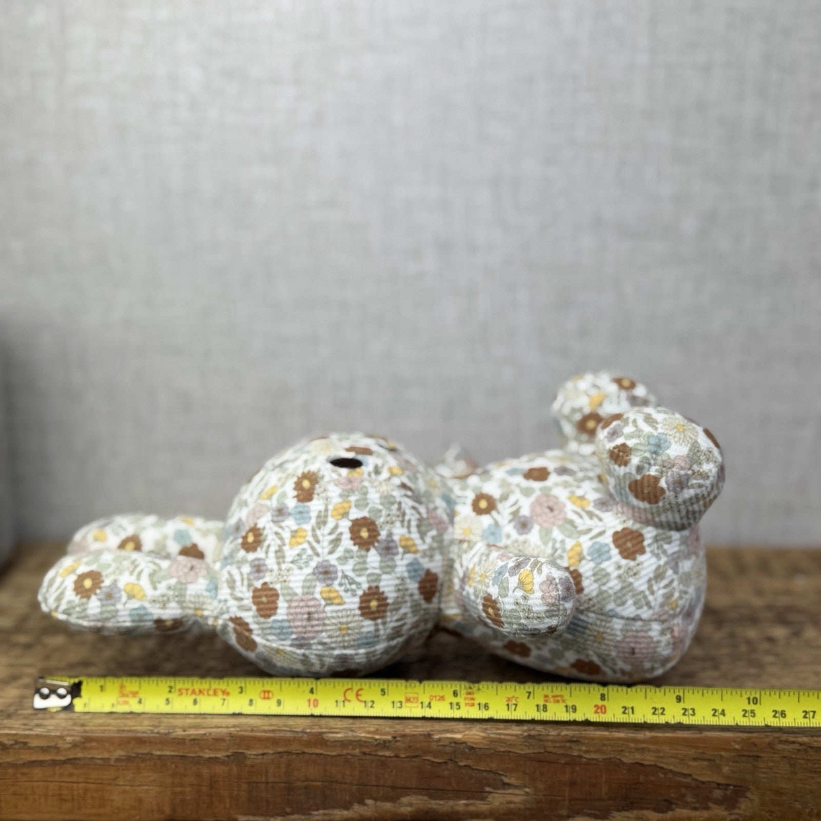 Nijntje Miffy X Little Dutch Collab Collectible Retired Beige Floral 9”