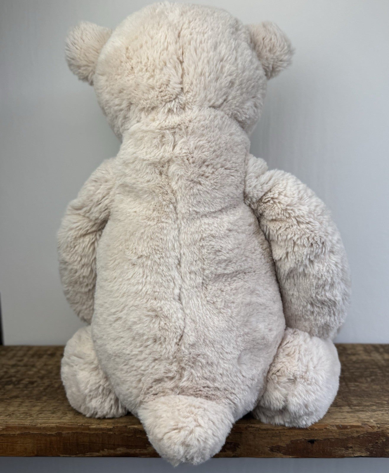 Jellycat Huge Barley Bear - Large Cream Bear Retired Hard To Find 23"