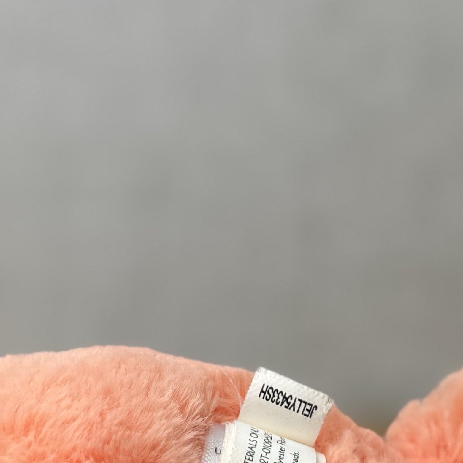 Jellycat Tiny Peachie Octopus - Tiny Peach Pink Octopus Plush Beanie Retired 5”