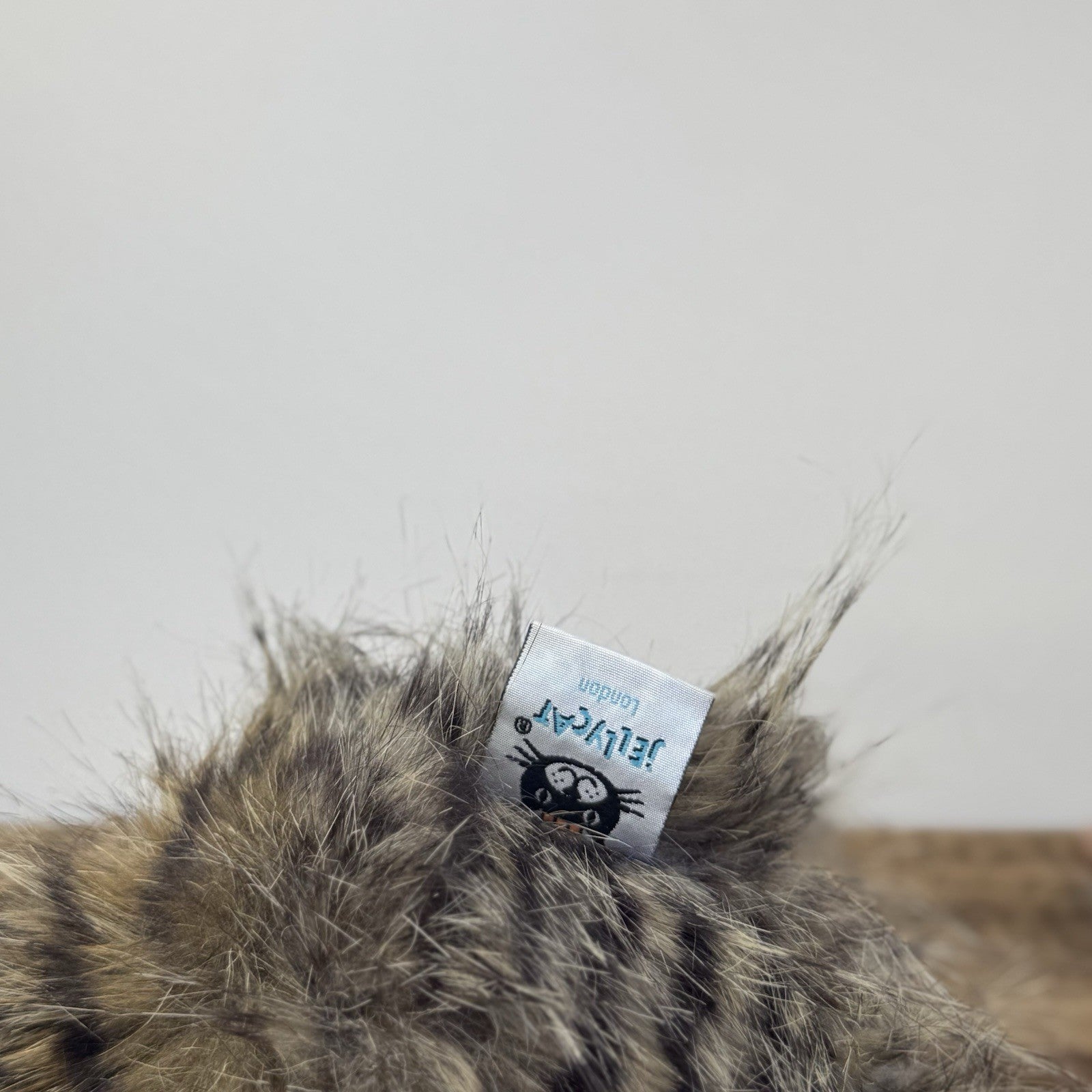 Jellycat Cyril Sloth - Fluffy Grey/brown Sloth Soft Toy Retired Rare Beanie 14”