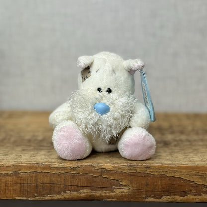 Blue Nose Friends - Digger Westie Dog #24 Pink/White Miniature Plush NWT 5"