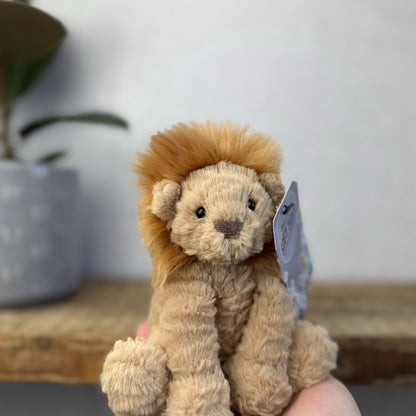 Jellycat Tiny Fuddlewuddle Lion - Tiny Fuddlewuddle - Baby Fluffy Lion 5" (2)