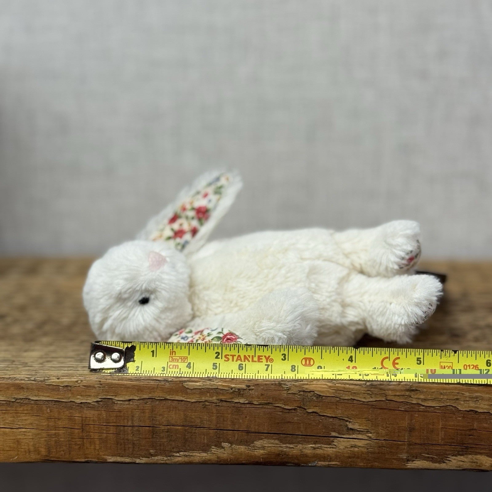 Jellycat Tiny Baby Cream Blossom Bashful Bunny - Tiny Floral Rabbit  Bunny 5”