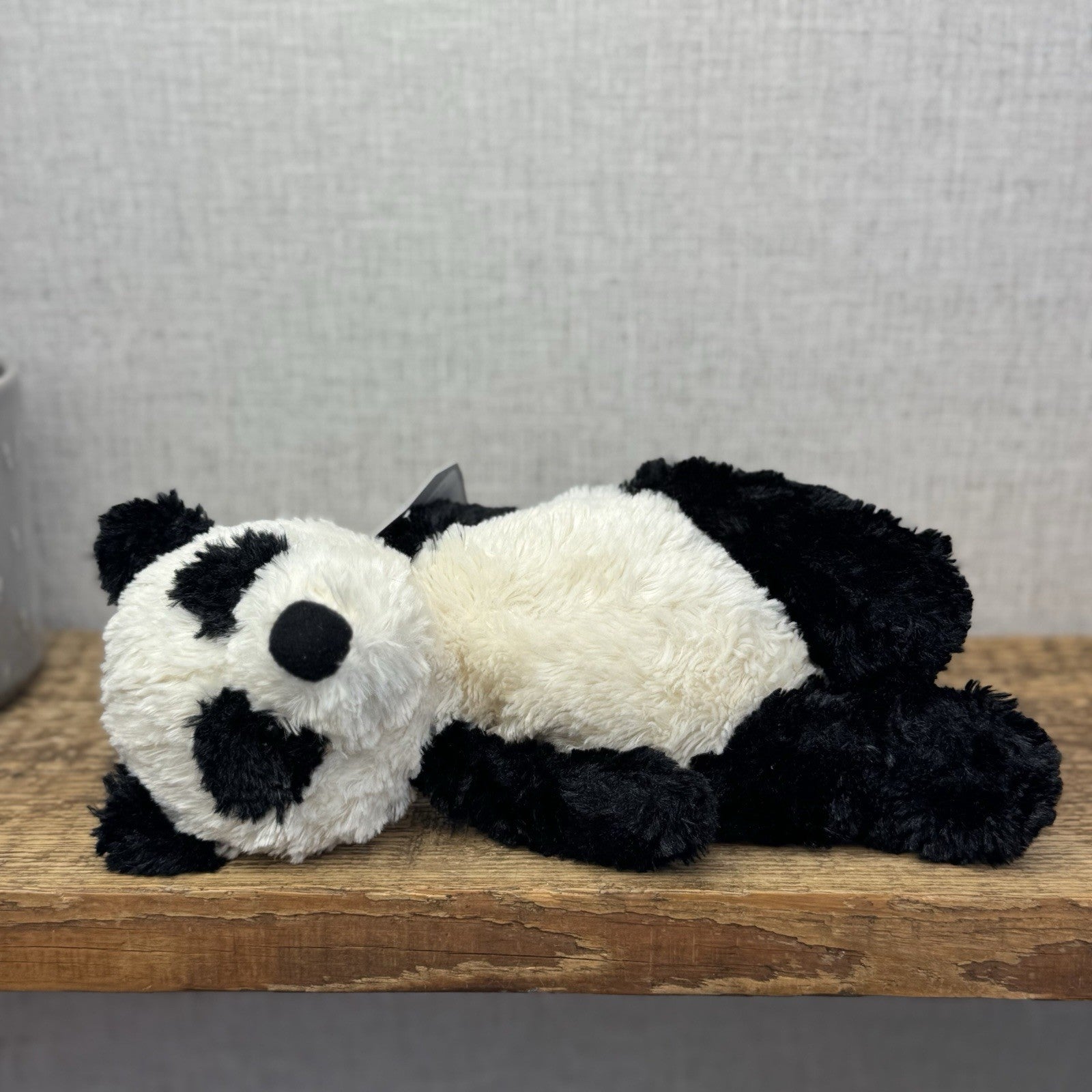 Jellycat Small Bartlesham Panda Teddy Small Size Vintage Collectible Beanie 11”