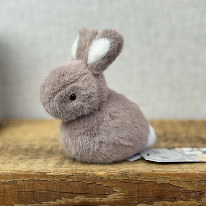 Jellycat Pebblet Mushroom Bunny Rabbit - Small Purple/Brown Rabbit Fluffy