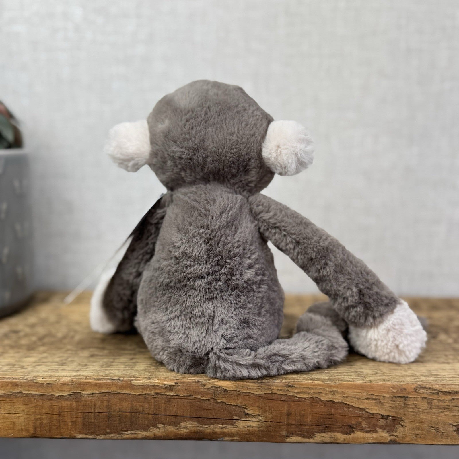 Jellycat Small Snugglet Brodie Monkey - Small Brown Monkey Soft Retired 11" (#2)