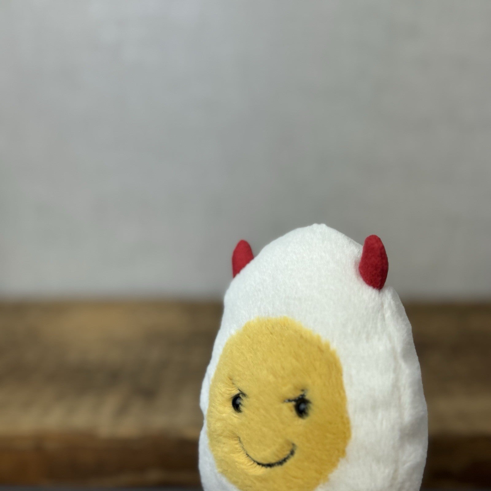 Jellycat Amuseable Devil Egg - Devilled Egg Retired Food Soft Beanie Mini 5"