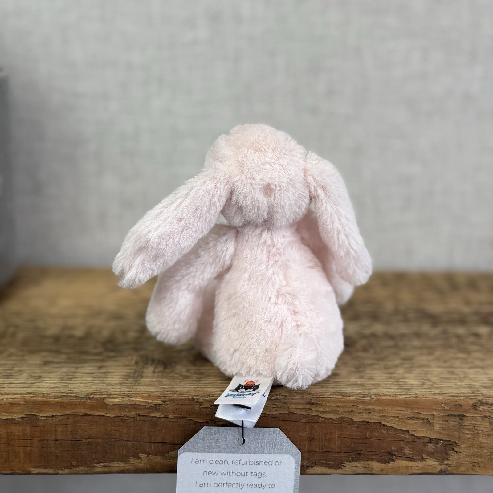 Jellycat Tiny Baby Pink Bashful Bunny - Baby Little Soft Pink Bunny Rabbit 5”