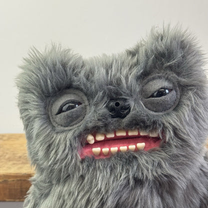 Fuggler Fart Face Old Tooth Grey Fur Retired Rare Fully Working No Box