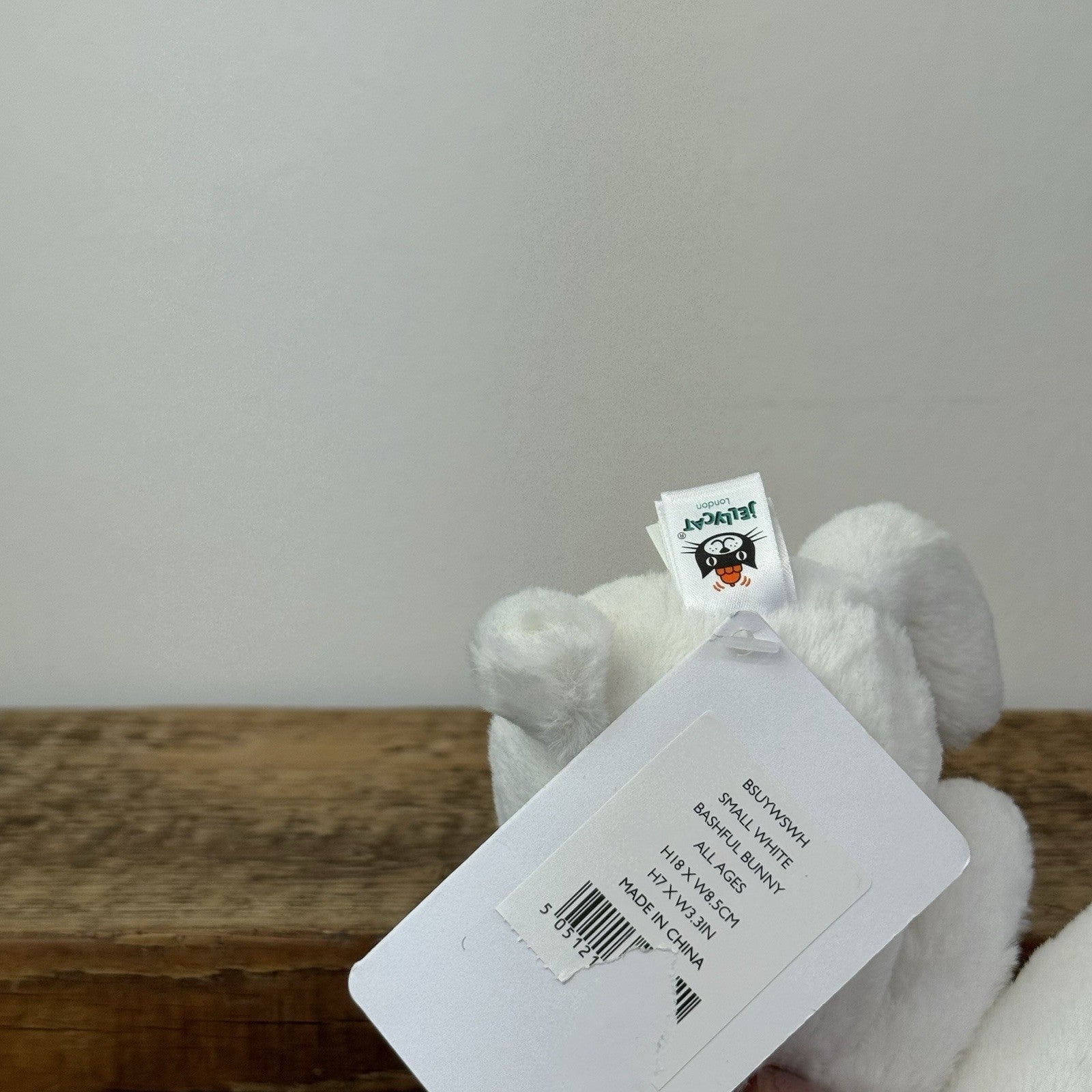 Jellycat Small Bashful Bunny White - Little White Company Exclusive New tags 8"