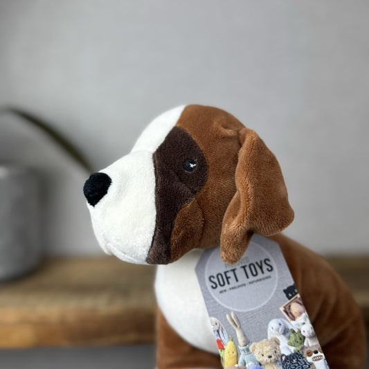 John Lewis Buster Dog - Advert 2016 (Jellycat Collab) Boxer Beanie Plush Puppy