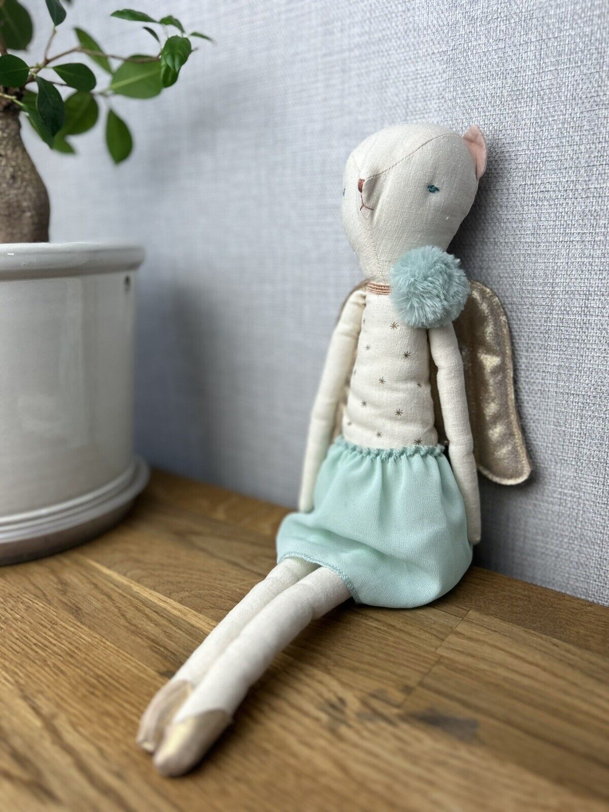 Maileg Miss Angel 2016 - Angel Cat Maileg - Maileg Christmas Cat Kitty Cat 16”