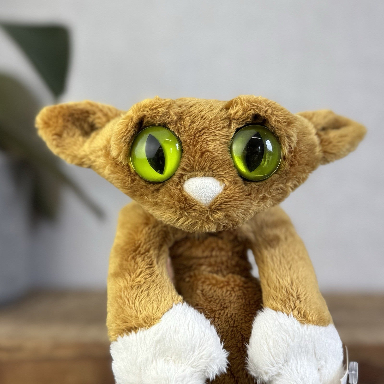 Manhattan Toy Lanky Cats Iggy - Ginger Floppy Kitten Soft Toy With Tags Rare 13”