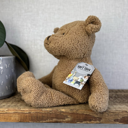 Barbara Bukowski Teddy Bear - Julian Lionheart Yellow Gold Beanie Bear Retired