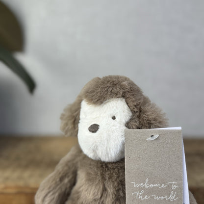Mamas & Papas Monkey - Mini Monkey Soft Toy Tiny Monkey Plush - Baby Gift New