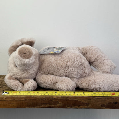 Jellycat Squidgy Pig  - Vintage Soft Pig Piglet Beanie Rare Vintage 1999 14”