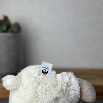 Jellycat Small Libby Lamb - Small Fluffy Lamb Soft Toy Sitting Retired 8"