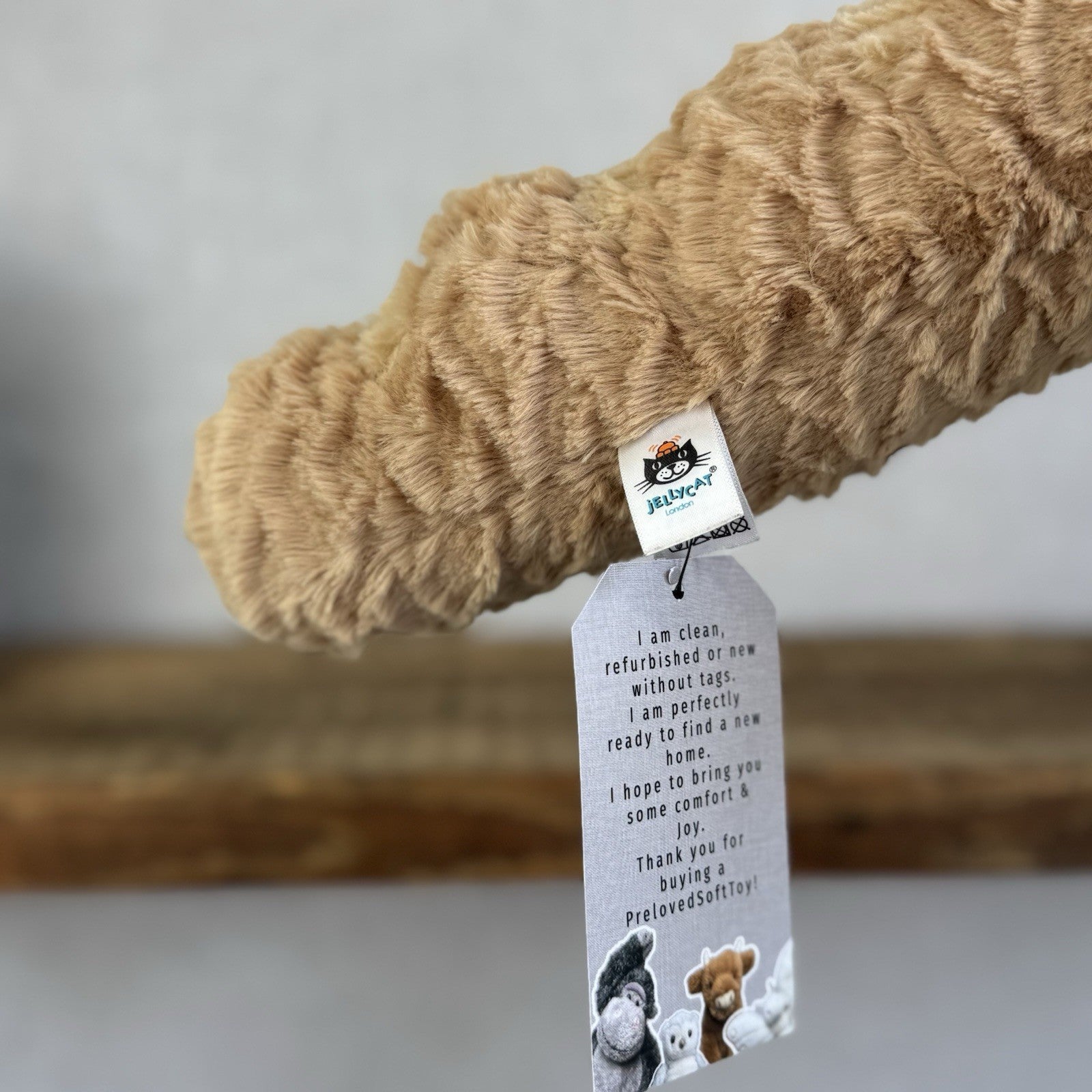 Jellycat Amuseable Baguette - First Release Bread Baguette Plush Beanie HTF 11"