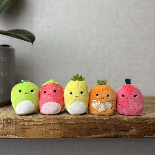 Squishmallow Squishville - Fruit Squad, Apple, Melon, Pineapple Etc 2”
