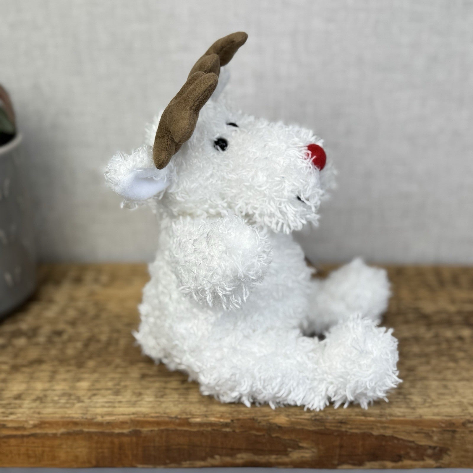The Little White Company White Beanie Reindeer - Toastie Reindeer (Jellycat)