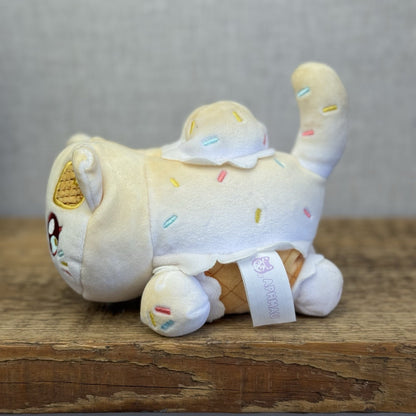 Aphmau MeeMeows - Mystery Plush Series 6 Ice Cream Cat White/Lemon Kitten 