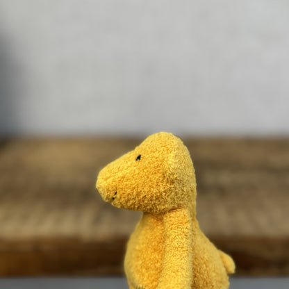 Jellycat Baby Bunglie Bear - Tiny Vintage Beanbag Bear Rare, Retired 5"
