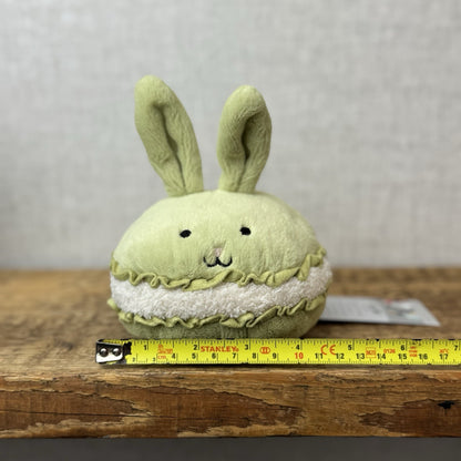 Jellycat Dainty Dessert Bunny Macaron - Green Bunny Amuseable New Without Tag 5”