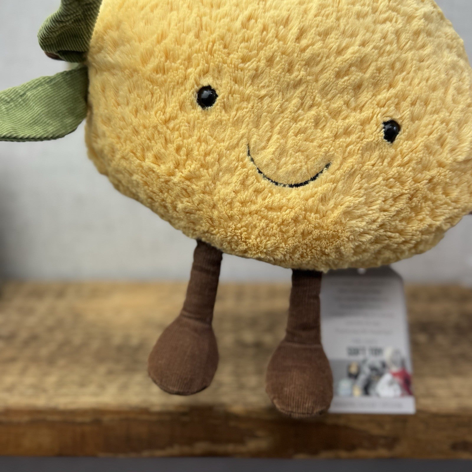 Jellycat Amuseable Lemon - Large Lemon With Legs - Food Play Soft Toy 8" (#2)