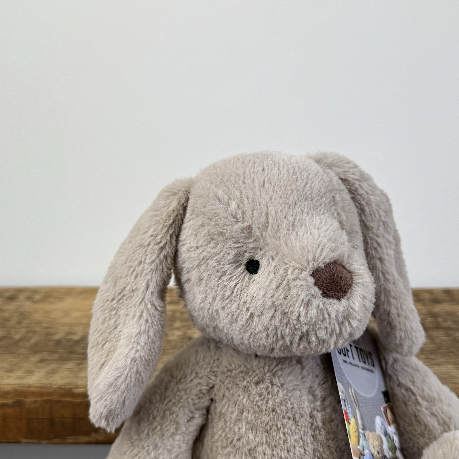 Mothercare Beige Snuggle Puppy Dog Soft Toy Plush (Jellycat Collab) 8”