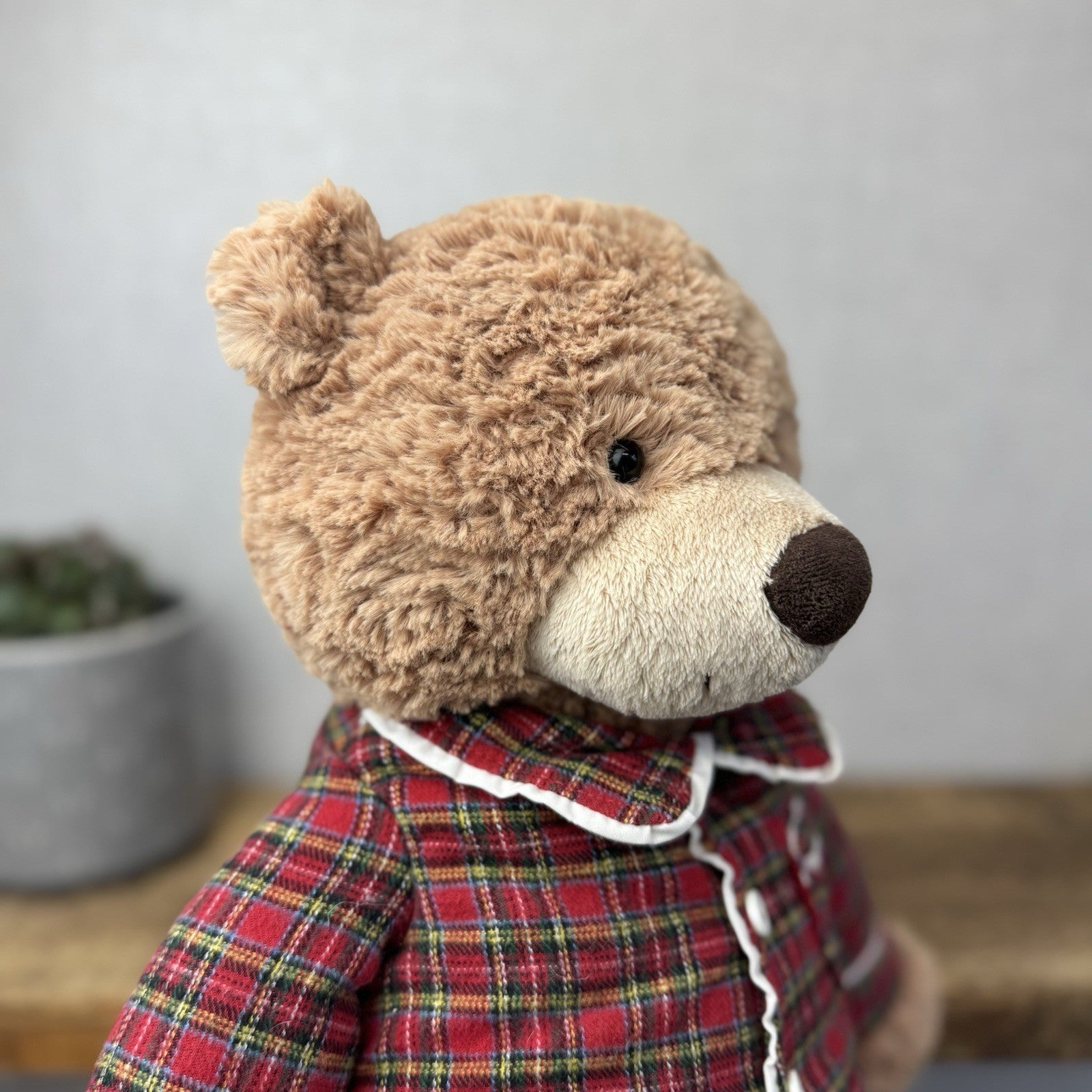 John Lewis Christmas Bed Time Bear - Large & Small (Jellycat Collaboration) Rare