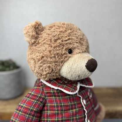 John Lewis Christmas Bed Time Bear - Large & Small (Jellycat Collaboration) Rare