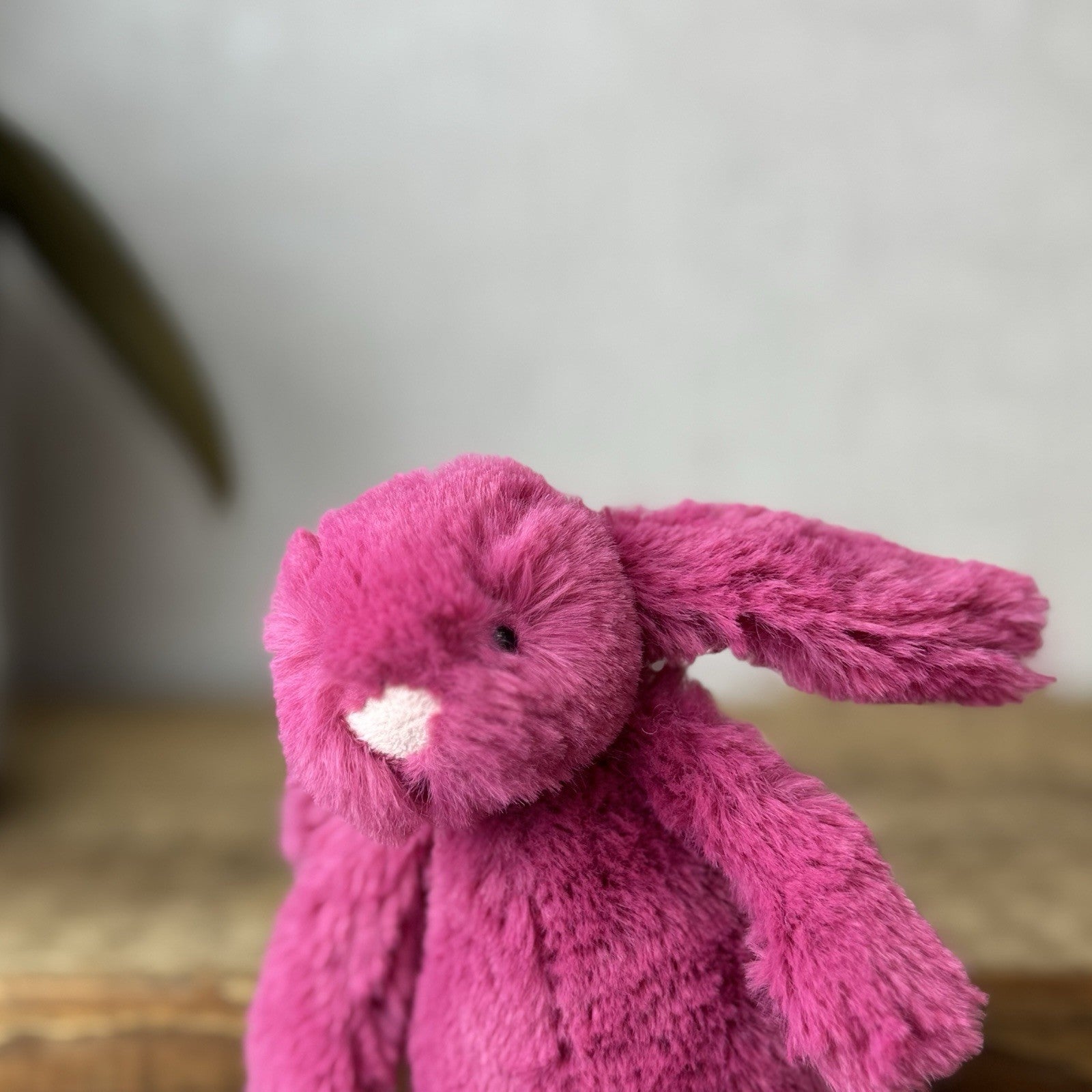 Jellycat Tiny Baby Rose Bashful Bunny - Baby Little Bright Pink Bunny Rabbit 5”