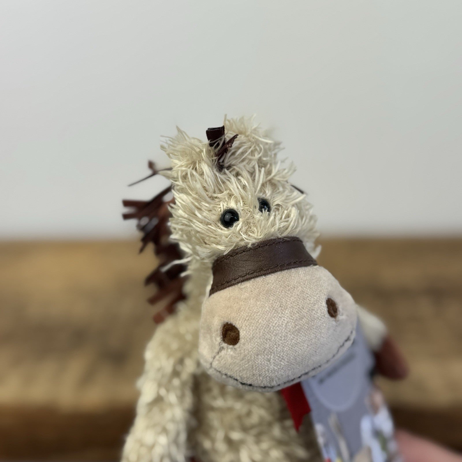 Jellycat Bunglie Tot Pony/Horse - Vintage Mini Bunglie Horse Plush Beanie 8"