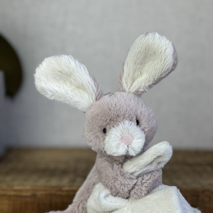 Jellycat Soppy Bunny Soother - Soft Retire Bunny Soother Rare Collectible Baby