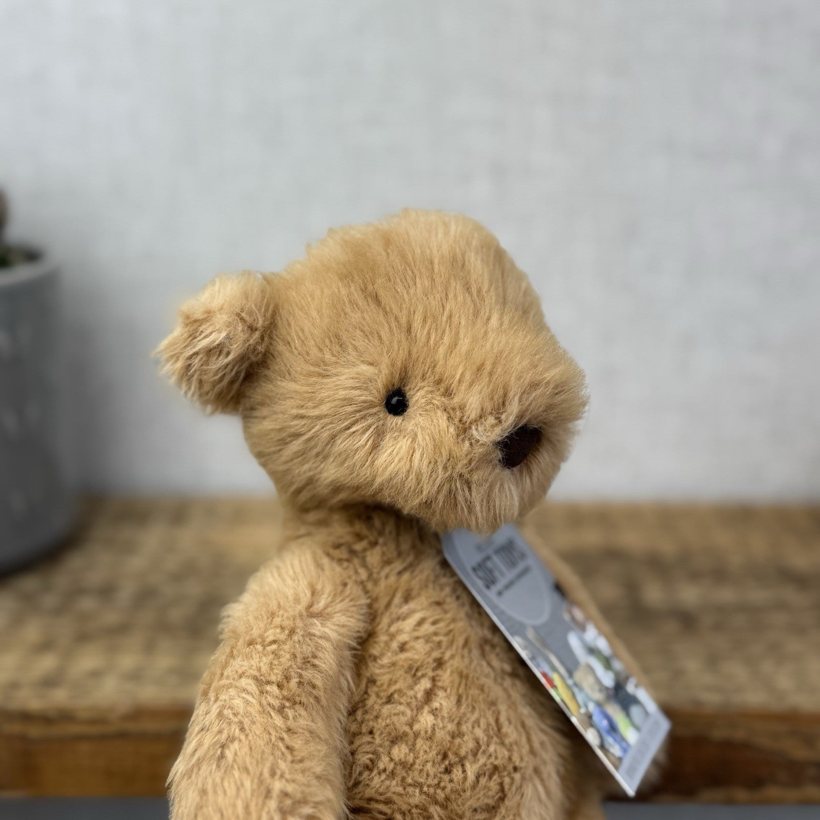 Jellycat Small Benjamin Bear - Maple Colour Small Beanie Bear Plush NWOT 10"