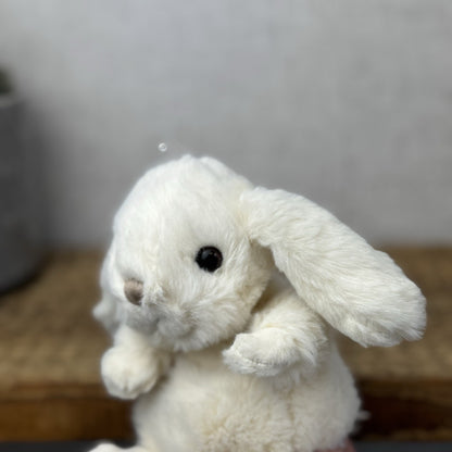 Bukowski Bears - Bukowski Mini Cream Kanini Bunny Rabbit Beanie Plush New Tag 5"