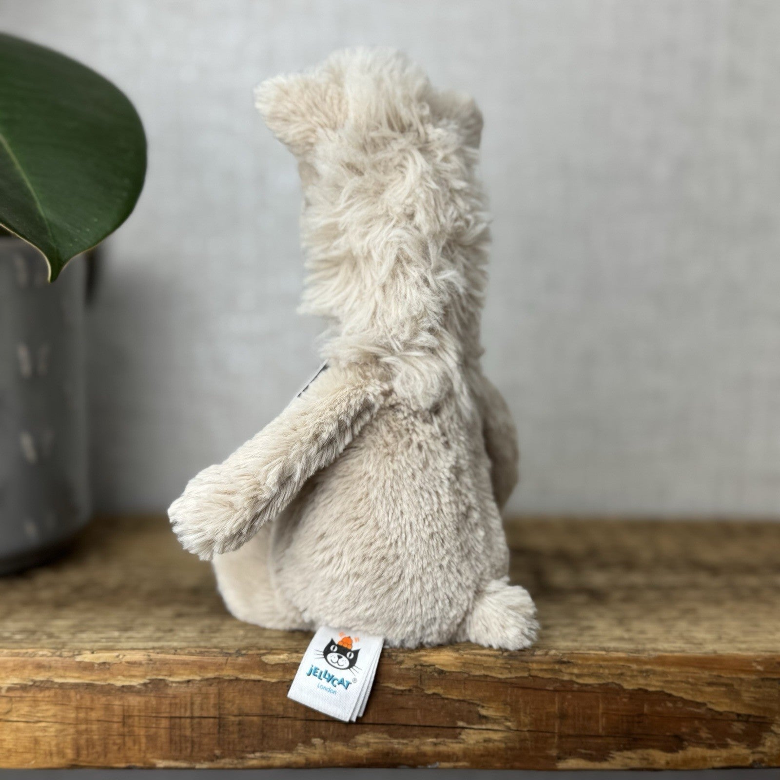 Jellycat Small Bashful Llama - Little Llama Light Beige Beanie Plush Teddy 8”