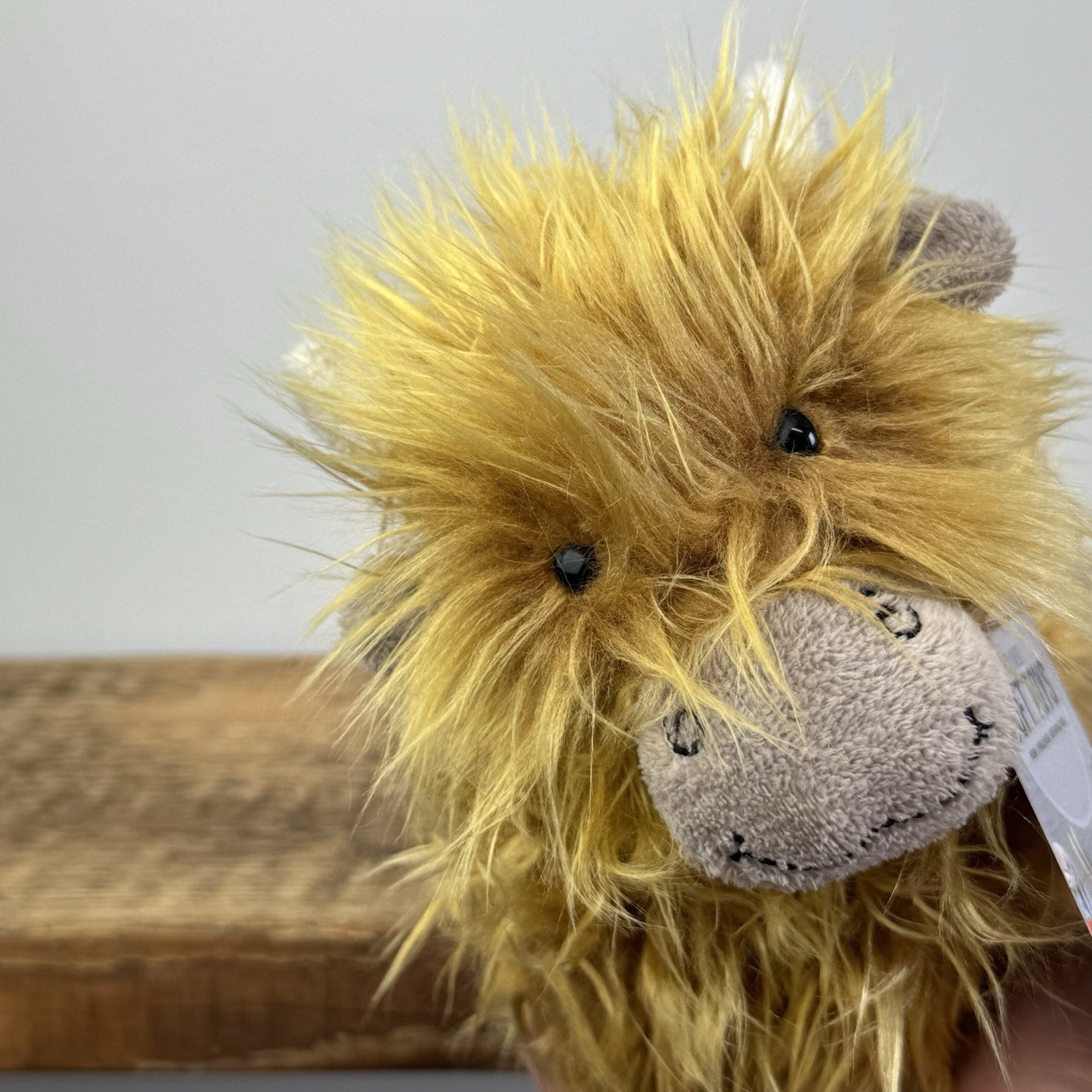 Jellycat Small Truffles Highland Cow - Small Pillow Soft Toy Vintage 7"