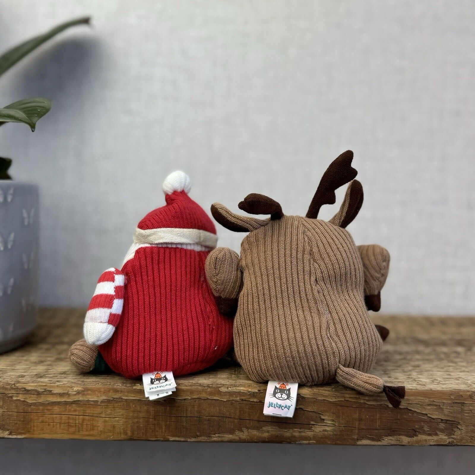 Jellycat Knitwits Christmas Beanies - Knitted Christmas Retired/Vintage Plush 5"
